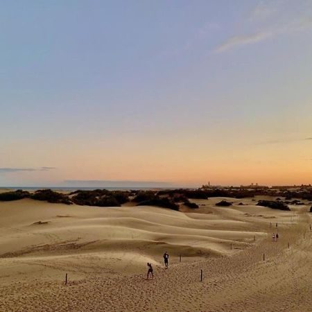 Las Dunas De Maspalomas Y El Mar A Un Paso San Bartolomé Exteriér fotografie