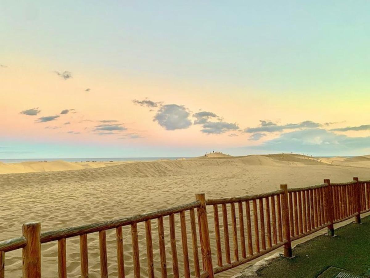 Las Dunas De Maspalomas Y El Mar A Un Paso San Bartolomé Exteriér fotografie
