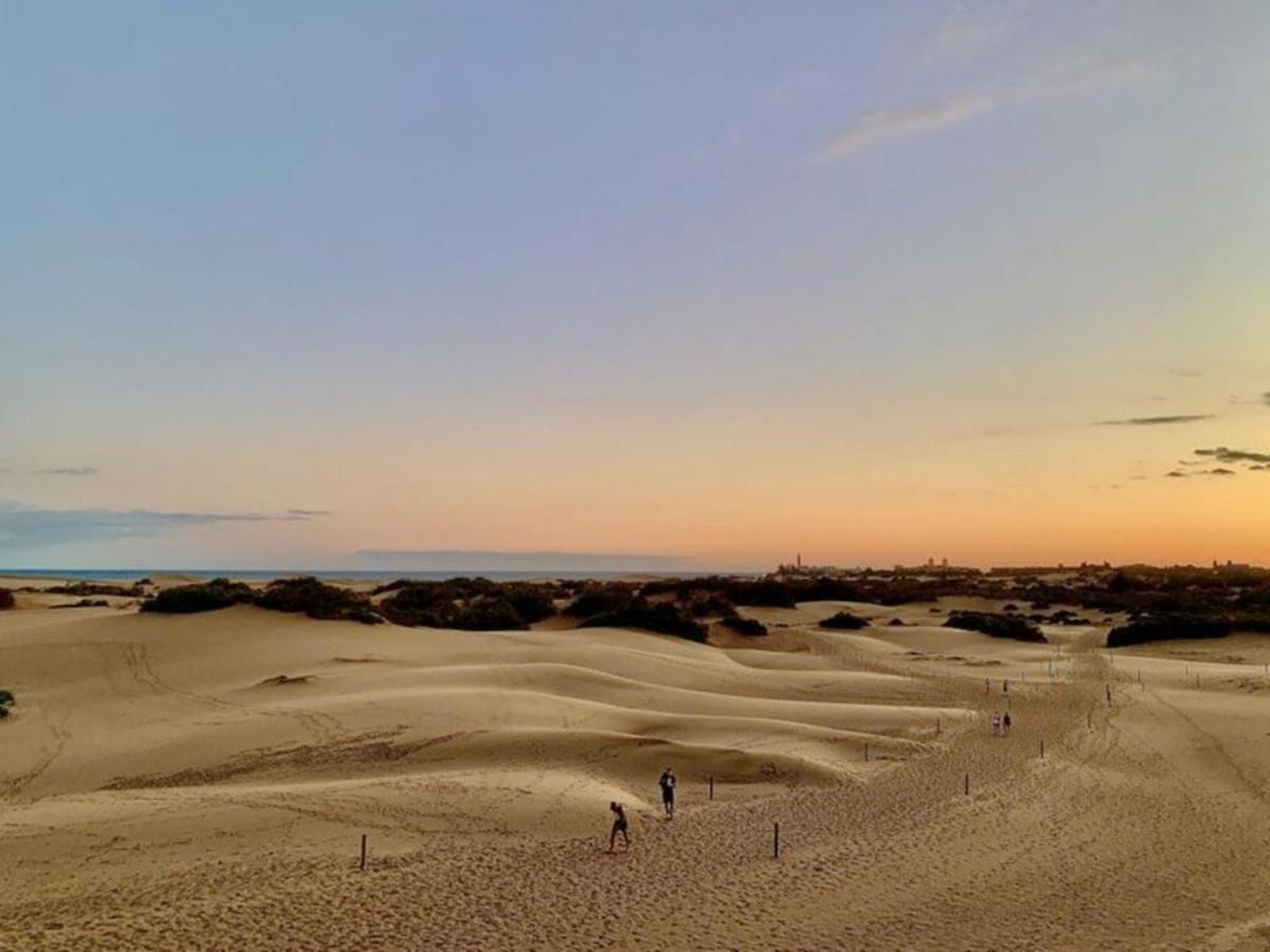 Las Dunas De Maspalomas Y El Mar A Un Paso San Bartolomé Exteriér fotografie